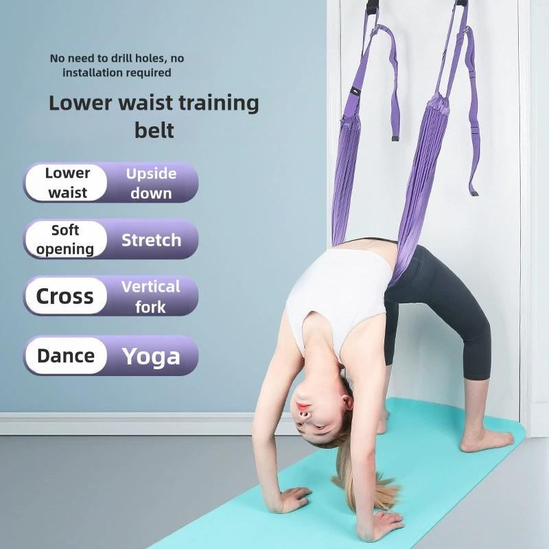 Aerial Yoga Hammock, 1 Count Home Yoga Stretching Belt, Yoga Band, Yoga & Pilates Equipment for Home Gym, Fitness Equipment for Women & Men